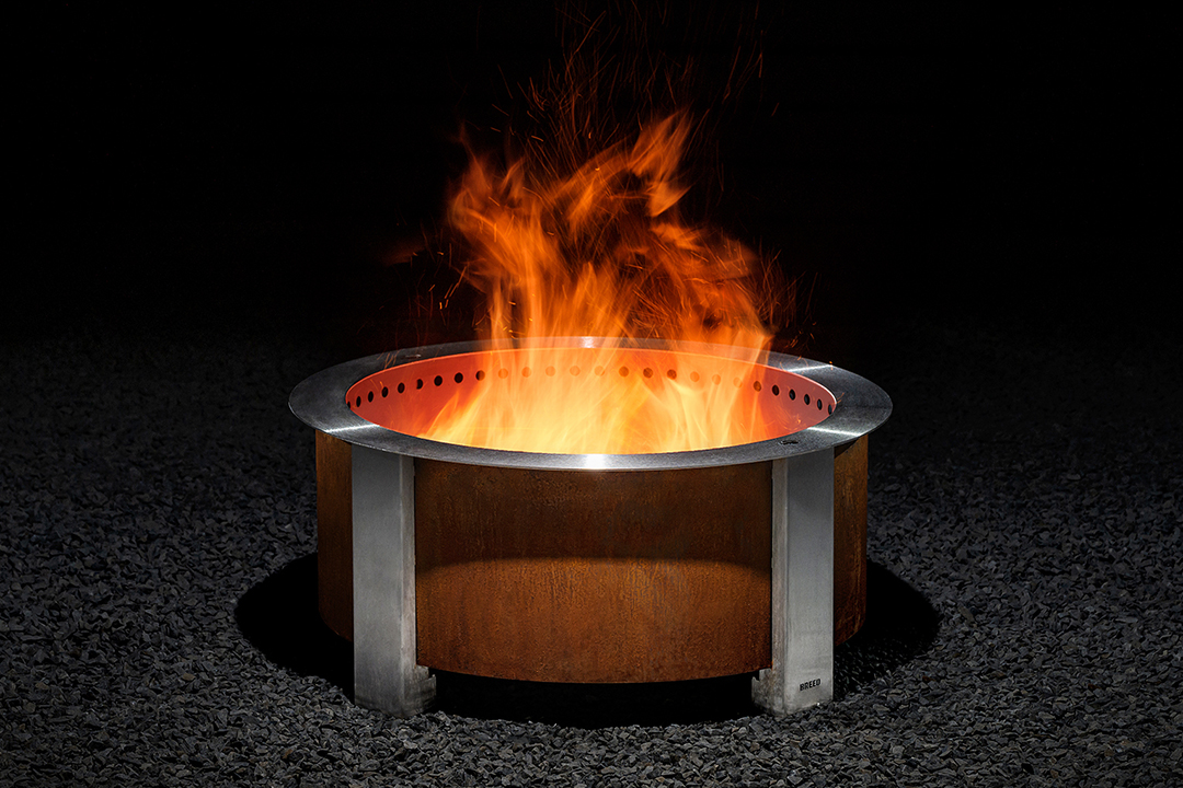 X Series 30″ Corten Smokeless Firepit