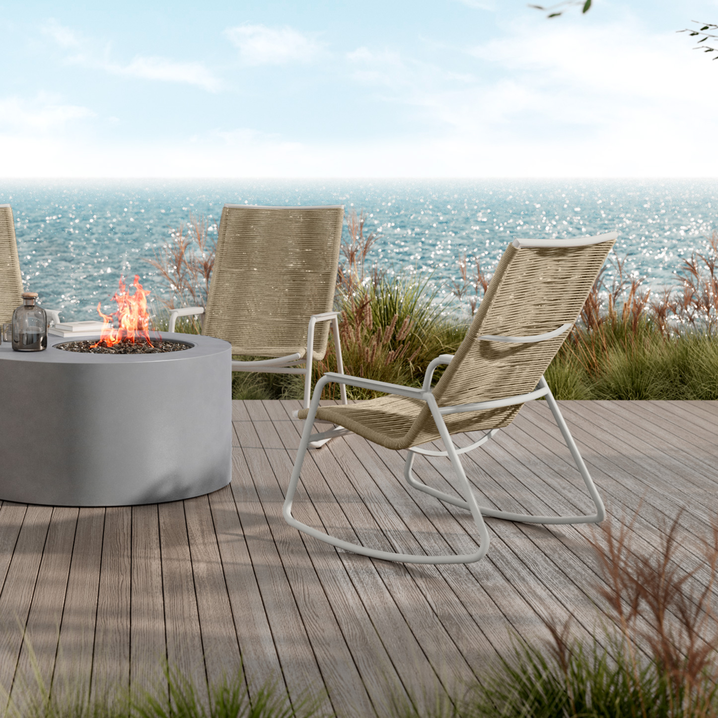 Cabana High Back Rocker