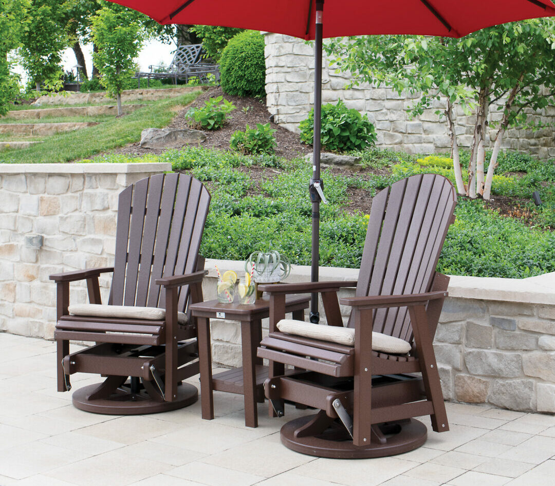 Comfo Back Swivel Glider