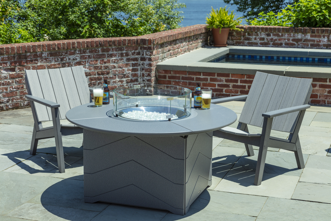 Aura 50″ Round Fire Table