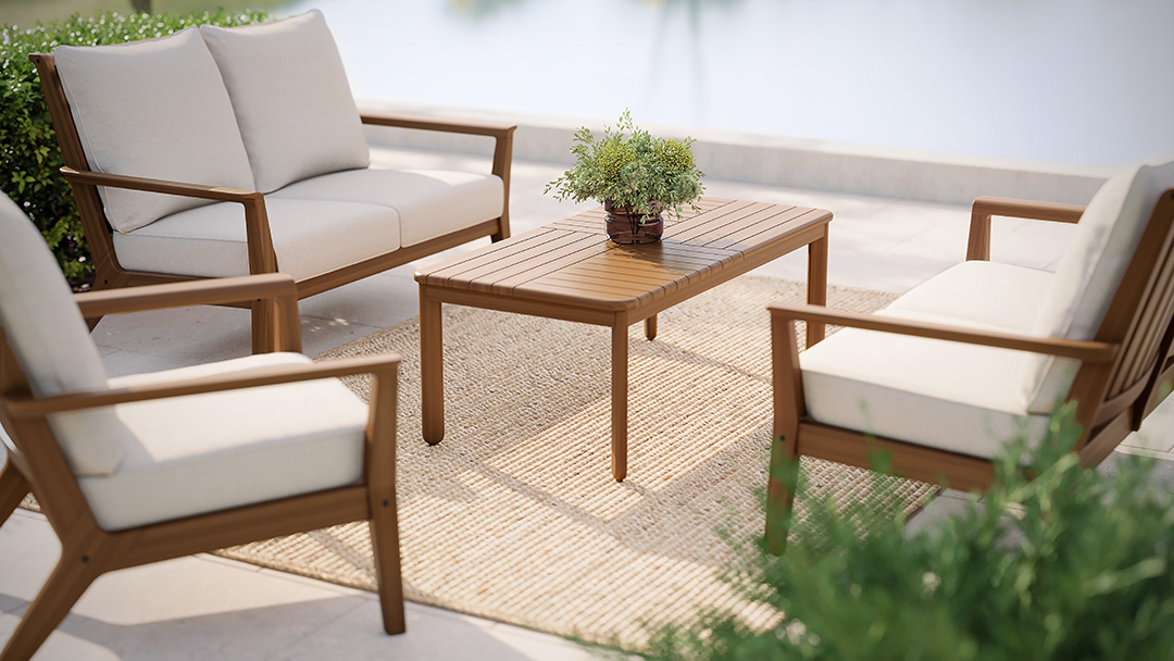 Mosaic Rectangle Coffee Table