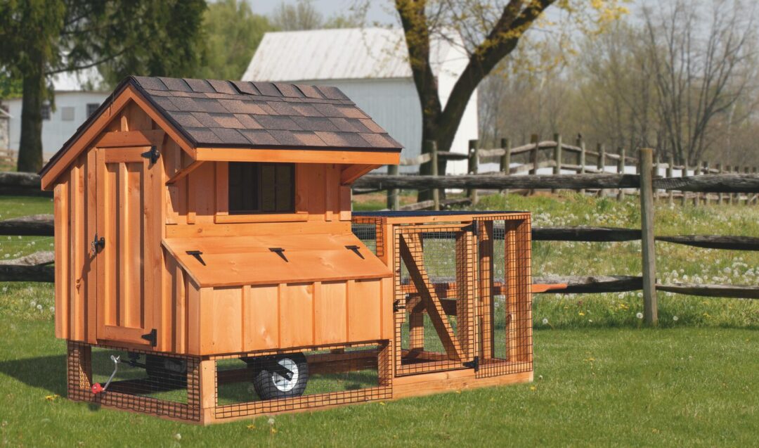 Chicken Coop Tractor 4’x8′