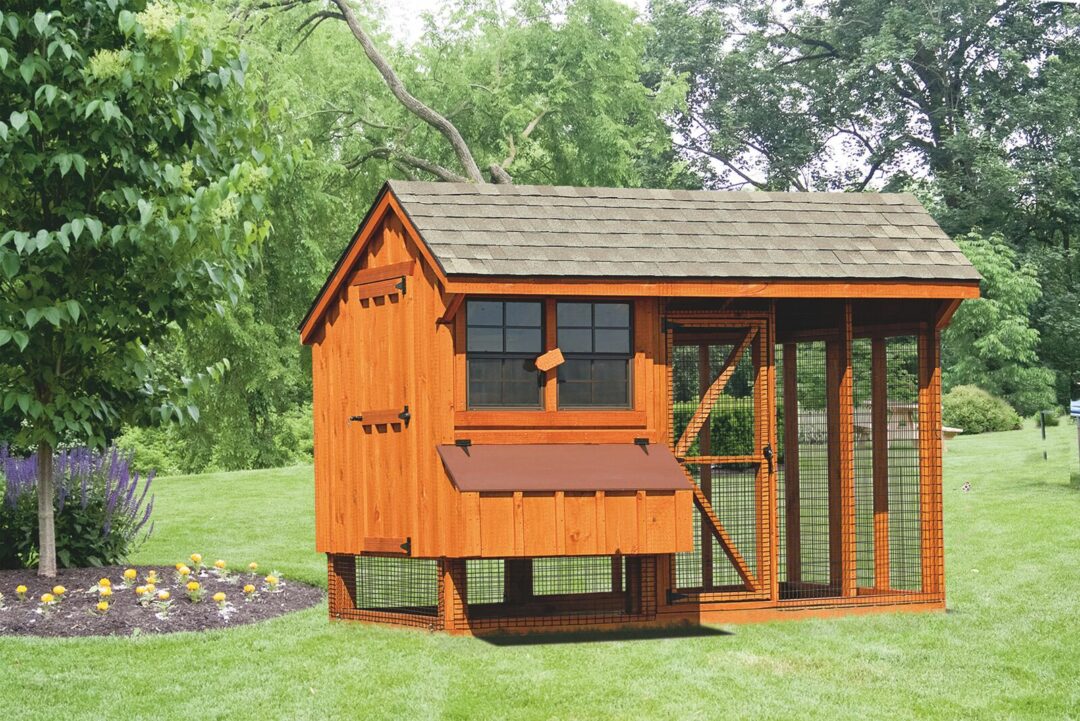 Quaker Combination Coop 6’x10′