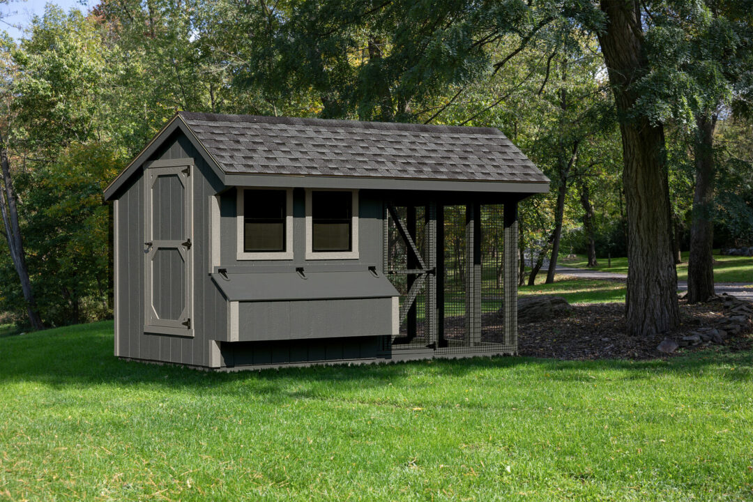 Quaker Combination Coop 6’x12′