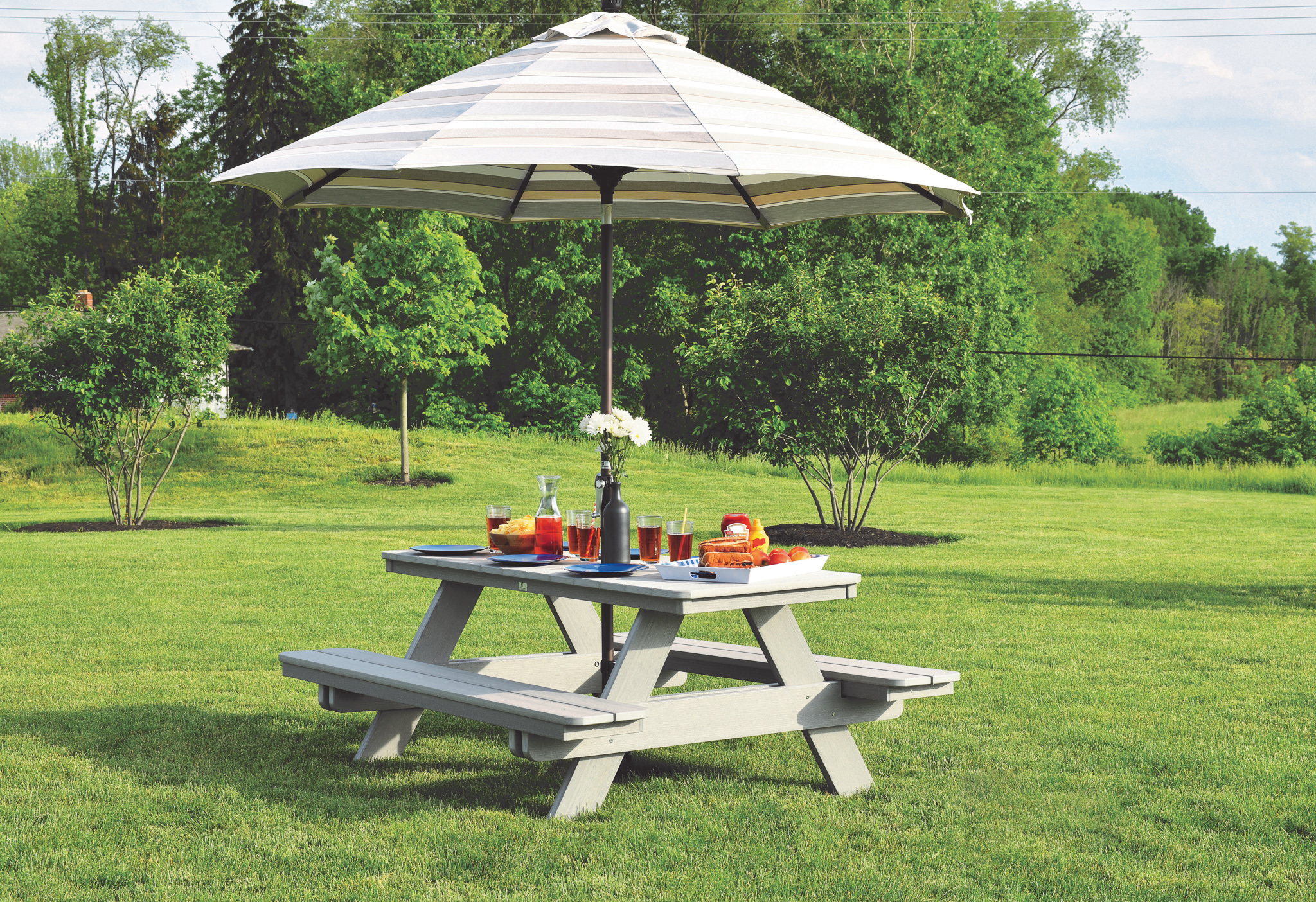 Rectangular Picnic Table