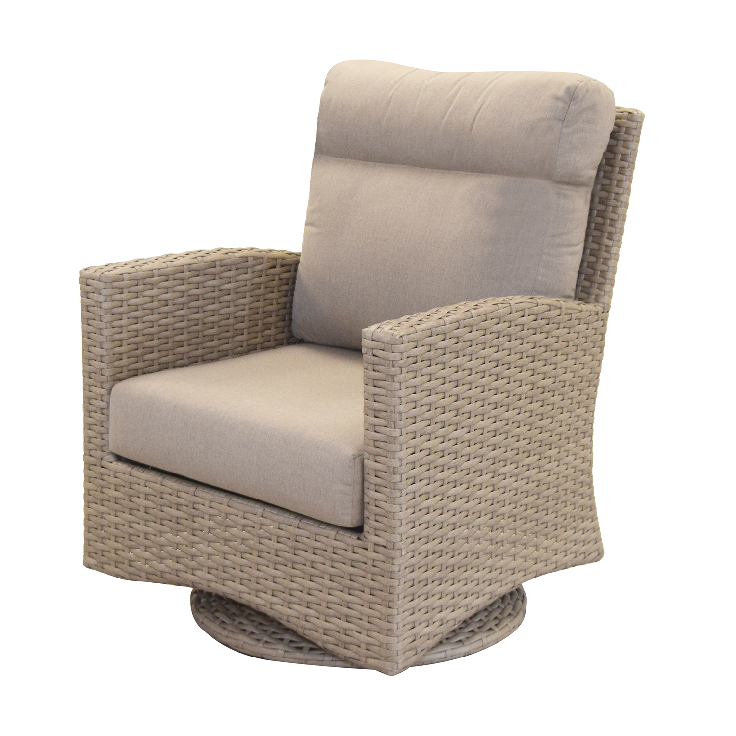 Grand Strafford High Back Swivel Glider