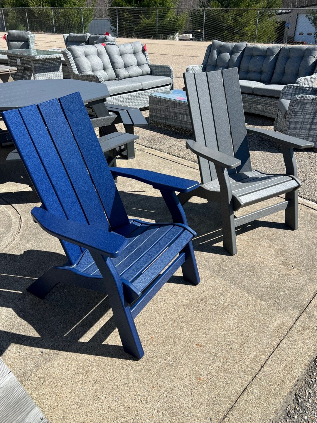 Upright California Adirondack