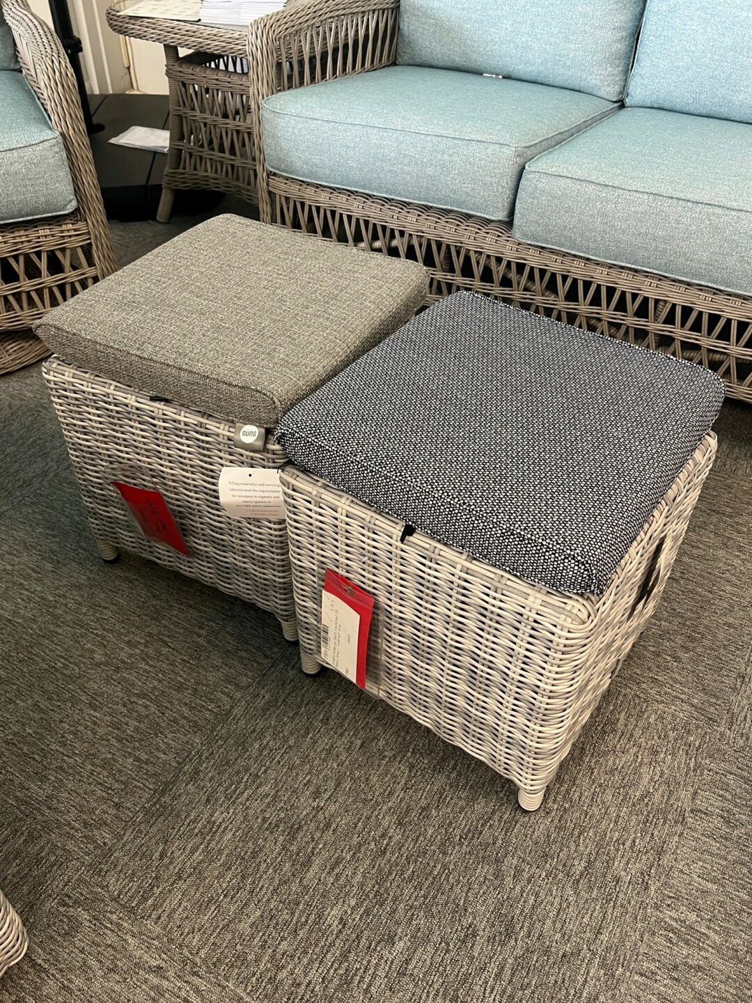 Almeria Footstool Small