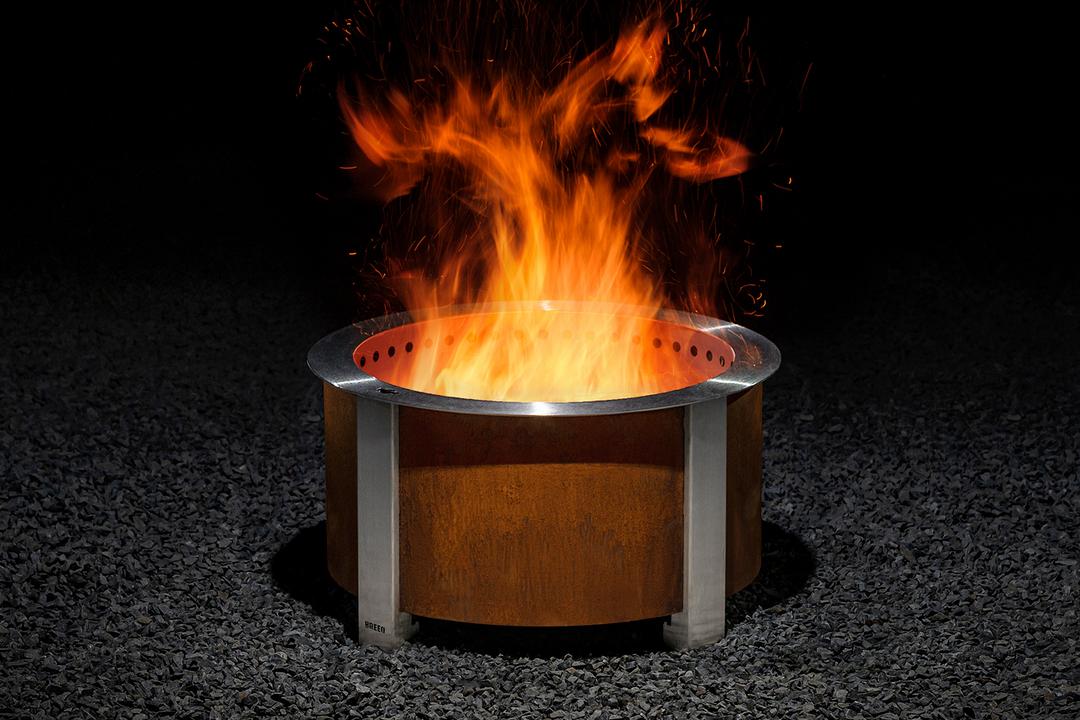 X Series 24″ Corten Smokeless Firepit